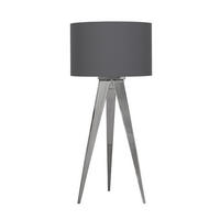 TISCHLEUCHTE 28/18 cm   - Chromfarben, Basics, Kunststoff/Metall (28/18cm) - Näve