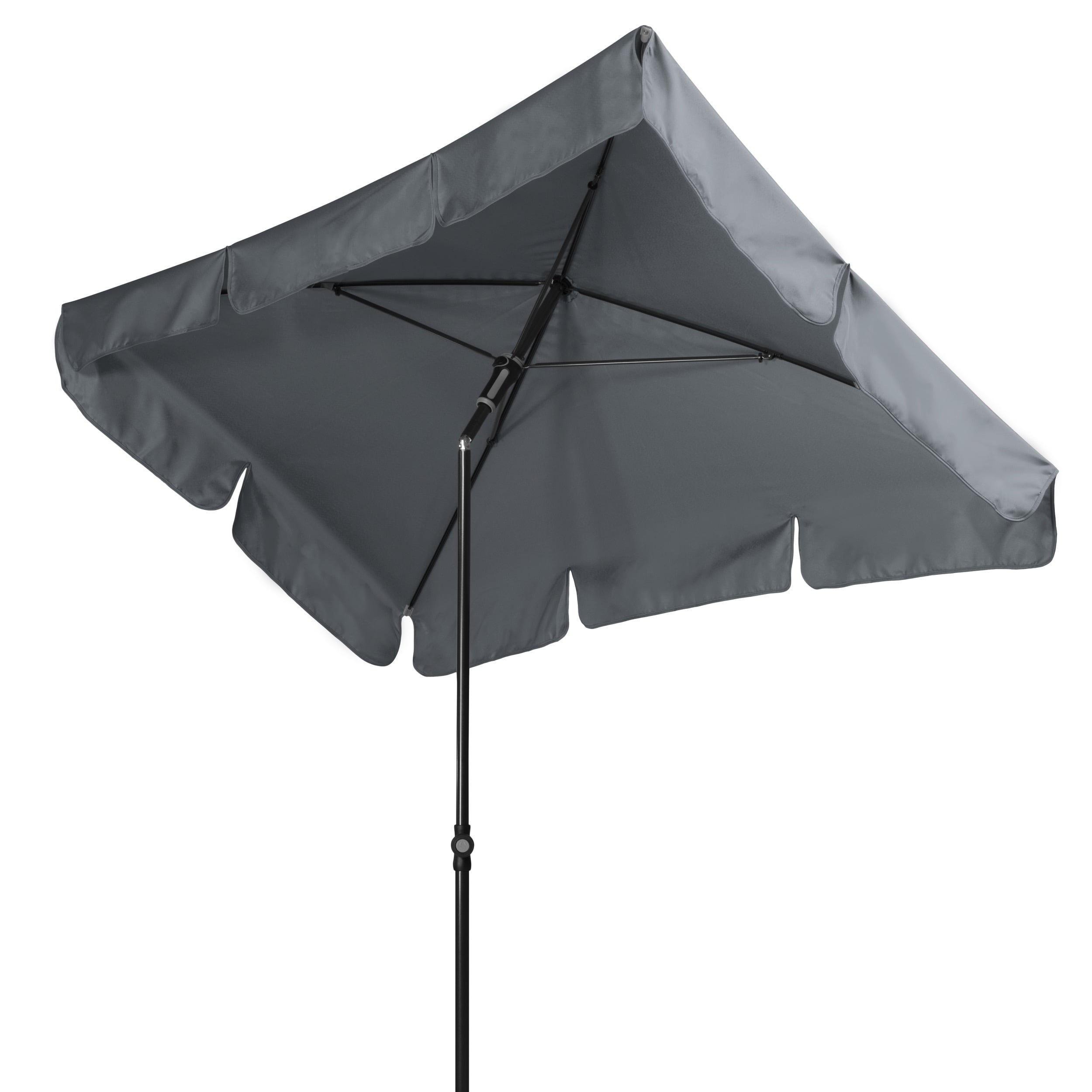 SONNENSCHIRM 120x225 cm Anthrazit  - Anthrazit, Basics, Textil/Metall (120/225cm) - Doppler