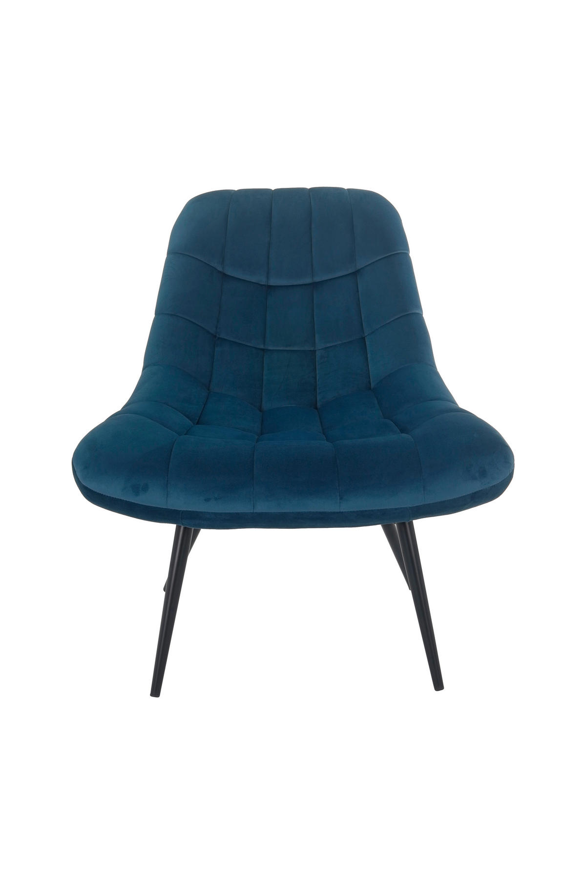 XXL-SESSEL - Blau/Schwarz, MODERN, Textil/Metall (76/85,6/85,6cm) - Livetastic