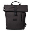 WICKELRUCKSACK N° 6 Schokobraun/Schwarz  - Dunkelbraun/Schwarz, Basics, Textil (31/45/12cm) - Gesslein