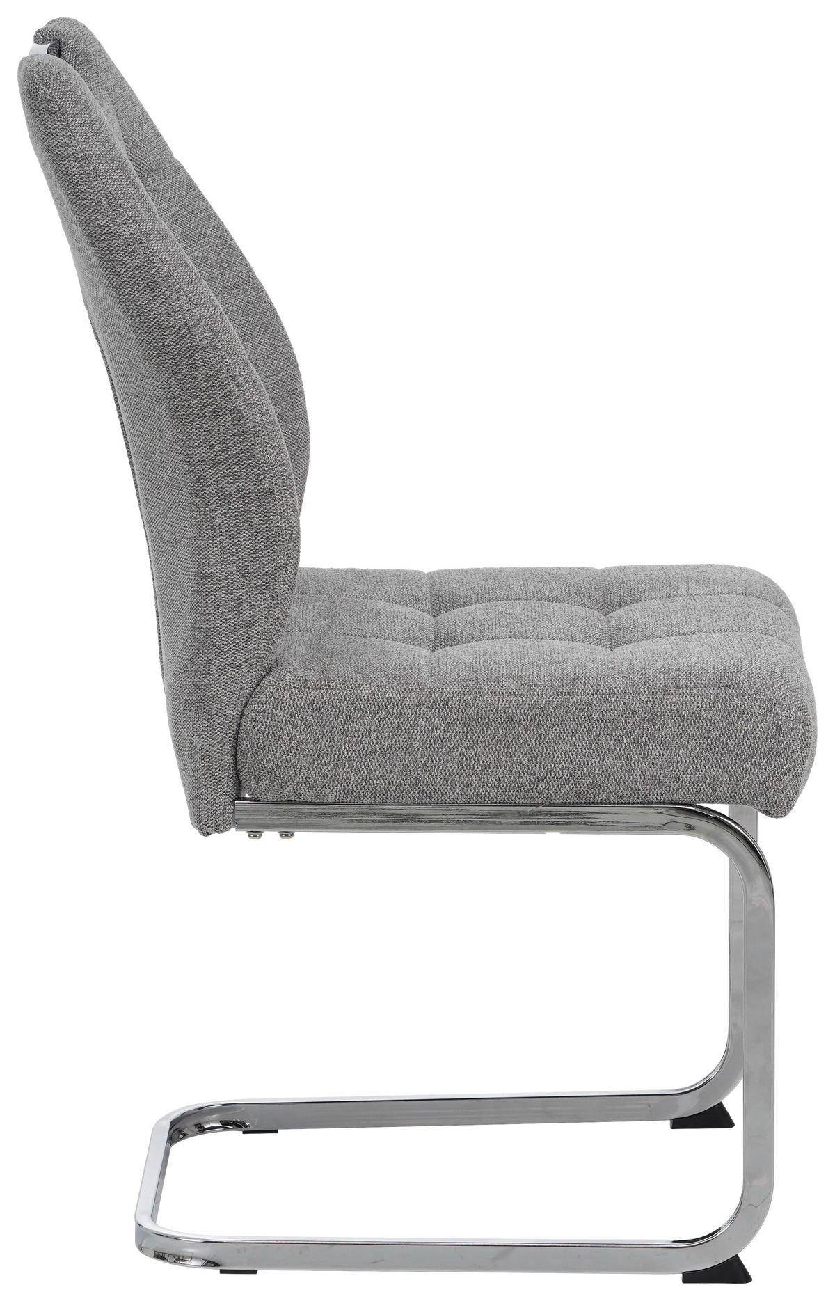 SCHWINGSTUHL  in Eisen Cord  - Chromfarben/Braun, Design, Textil/Metall (46/96/61.5cm) - Carryhome