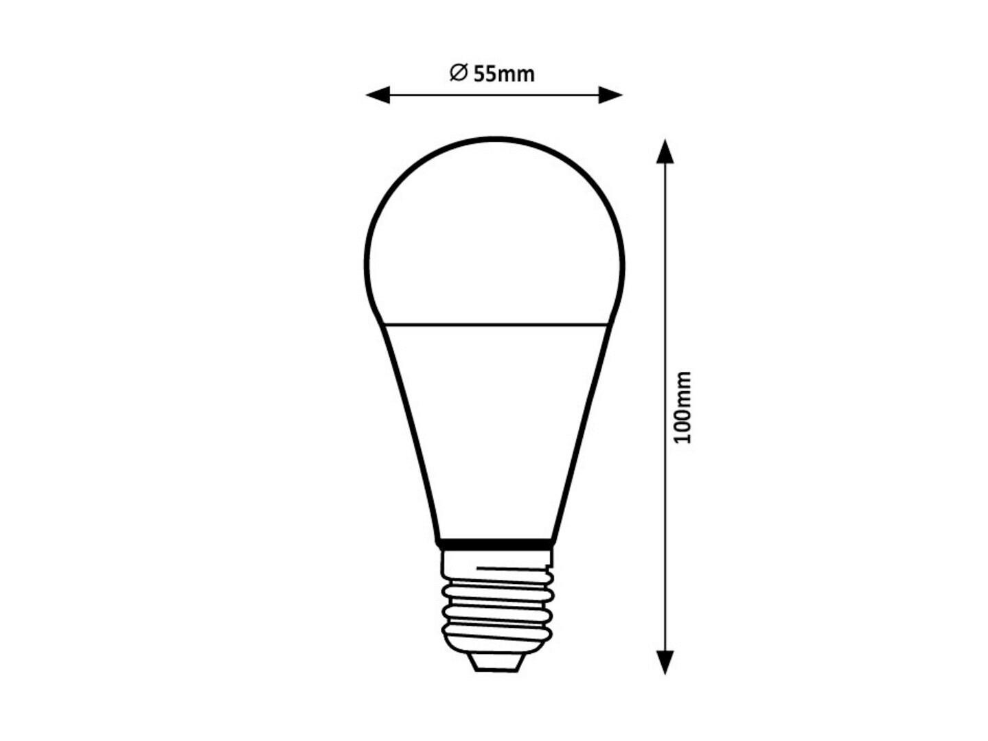 LED-SIJALKA   //// - bela, Basics, umetna masa (5.5/10cm)