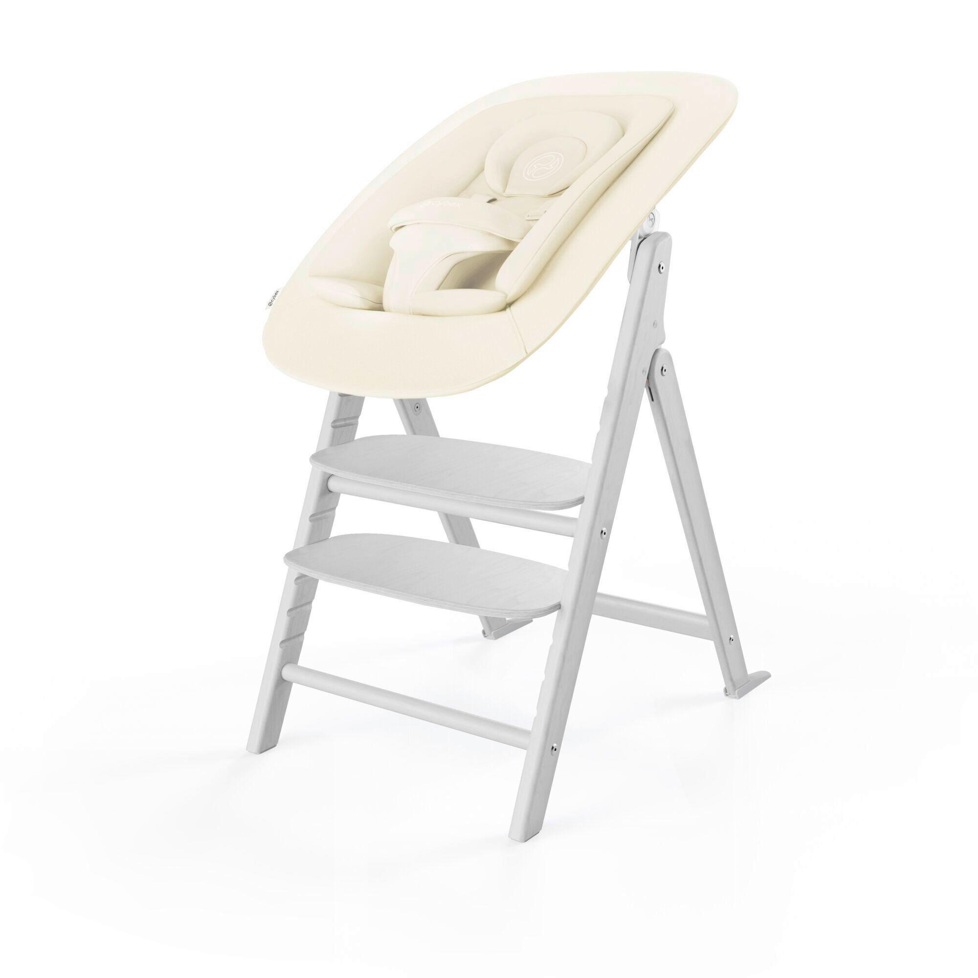 HOCHSTUHL Click & Fold Weiß All White  - Weiß, Basics, Holz/Kunststoff (62,6/47,3/81,5cm) - cybex GOLD