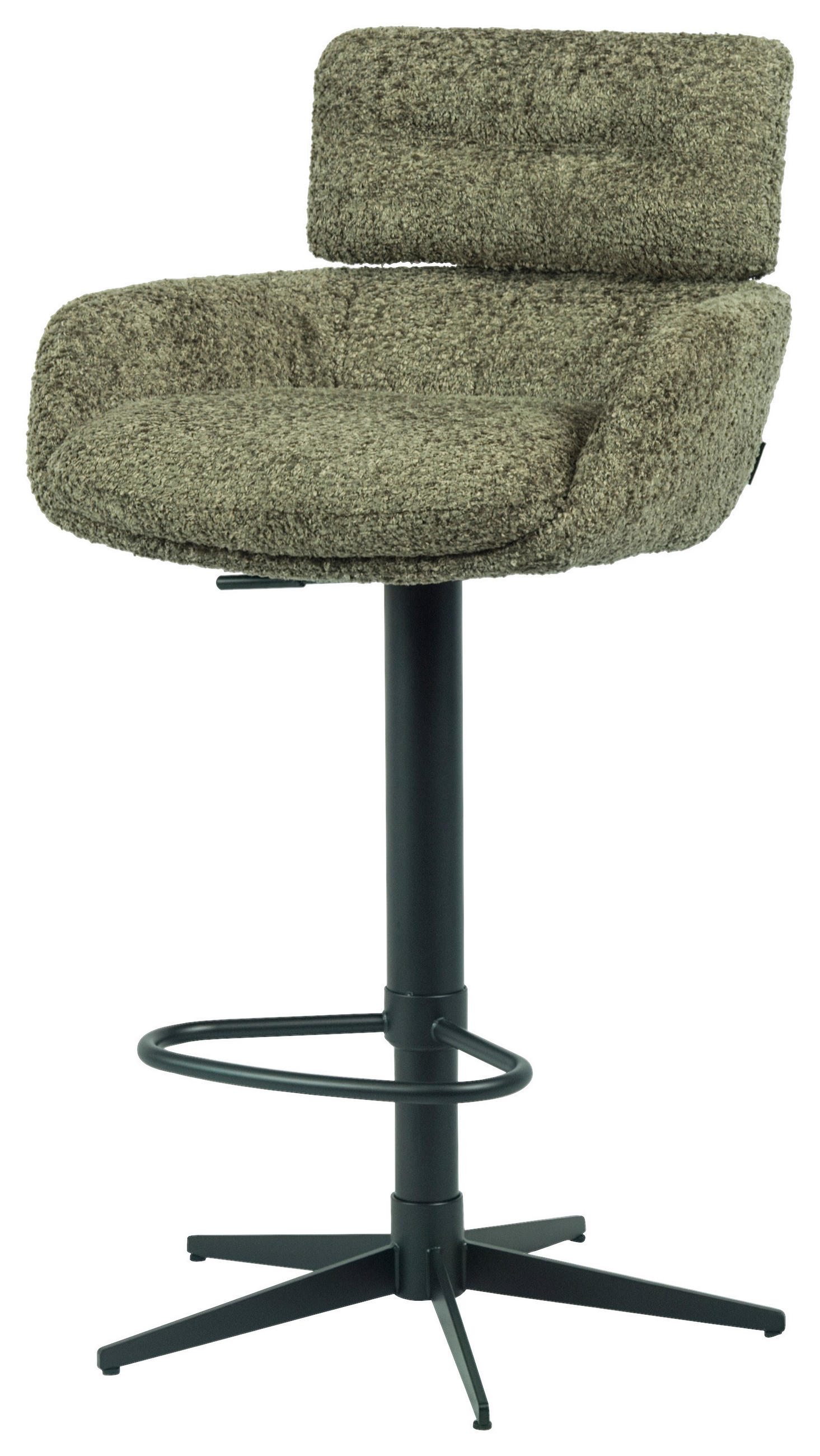 BARPALL i grön, svart  - grön/svart, Design, metall/textil (54/99-116.5/52cm) - Dieter Knoll