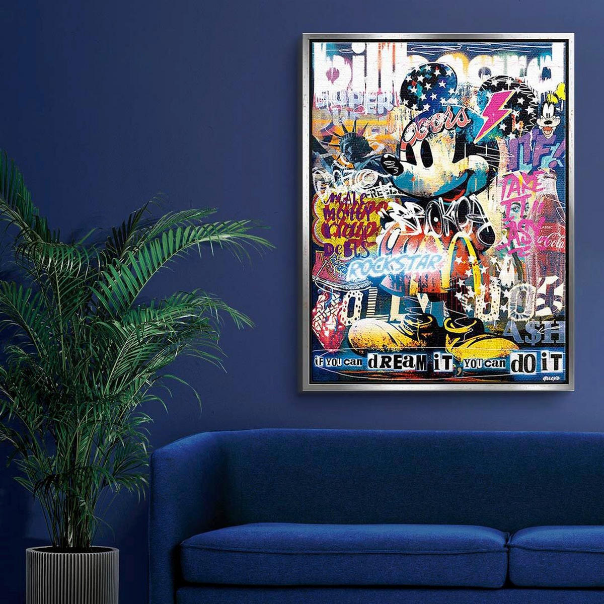 KUNSTDRUCK  - Multicolor, Basics, Holz (200x150cm)