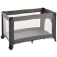 REISEBETT  120/60/74 cm  - Dunkelgrau, Basics, Kunststoff/Textil (120/60/74cm) - My Baby Lou