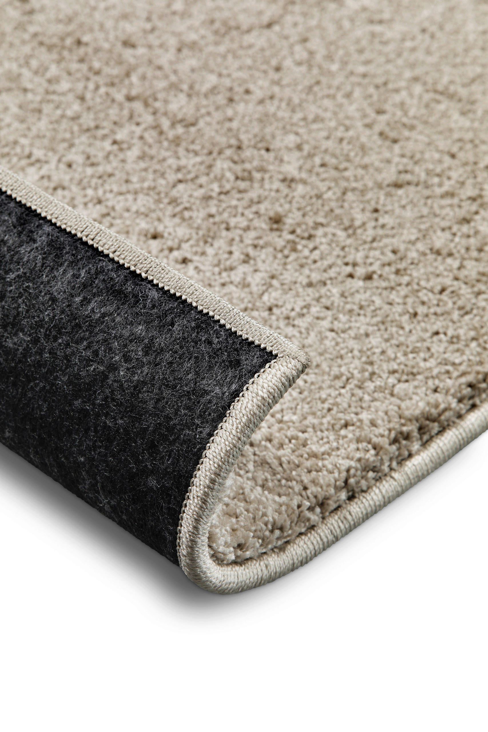 Thumbnail - Wecon Home Basic Webteppich Nova, Sand, Textil, Uni, quadratisch, 200x200 cm, Oeko-Tex® Standard 100, für Fußbodenheizun...