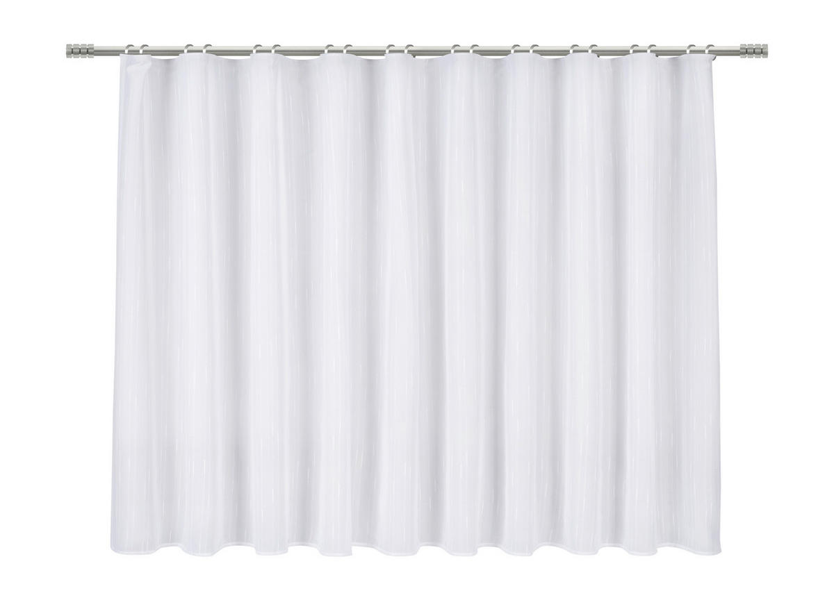 FERTIGSTORE  transparent   300/145 cm  - Weiß, Basics, Textil (300/145cm) - Esposa