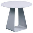 BEISTELLTISCH rund Grau  - Grau, Design, Metall (45/45/38cm) - Xora