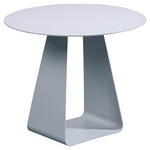 BEISTELLTISCH 45/45/38 cm Grau rund  - Grau, Design, Metall (45/45/38cm) - Xora