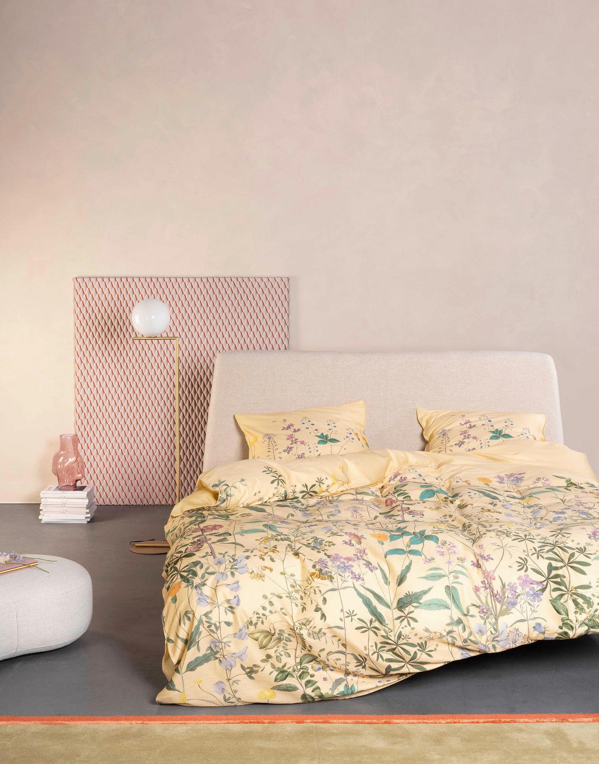 BETTWÄSCHE Augustina Satin 135/200 cm  - Hellgelb, KONVENTIONELL, Textil (135/200cm) - Essenza