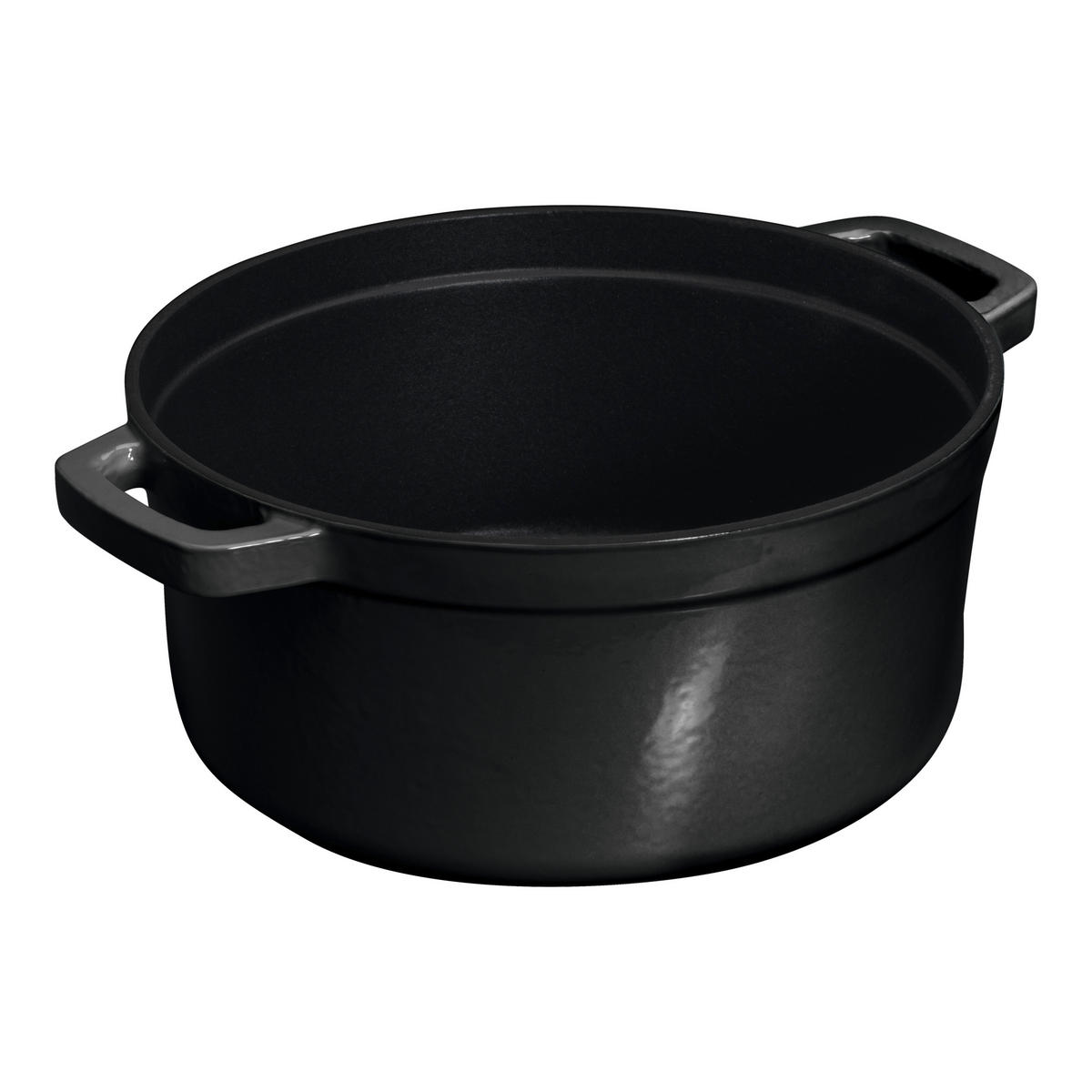 KOCHTOPFSET  - Schwarz, Basics, Metall (30.5/29,5/23cm) - CHEF CUISINE