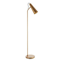 STEHLEUCHTE 28/25,5/163 cm    - Messingfarben, KONVENTIONELL, Metall (28/25,5/163cm) - ENDON