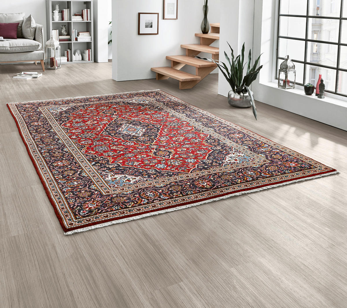 ORIENTTEPPICH 200/300 cm Keshan Rot  - Rot, LIFESTYLE, Textil (200/300cm) - Best Price