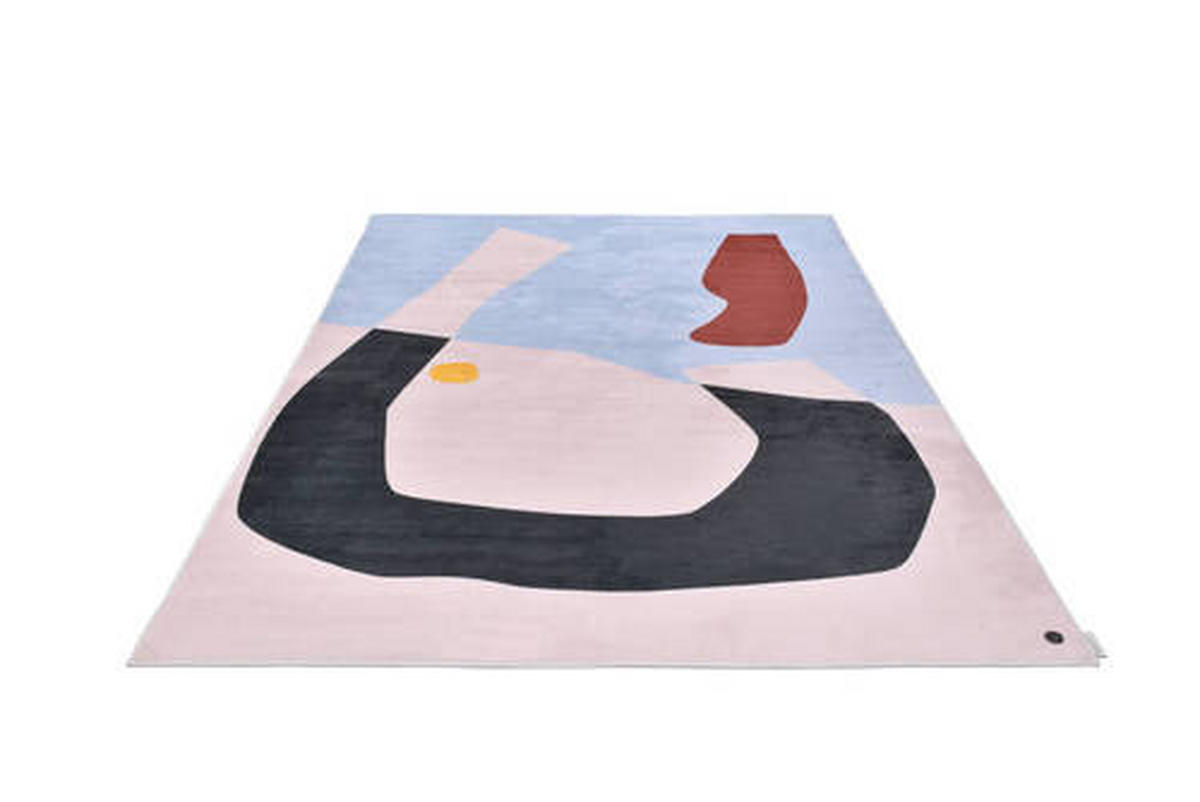 TKANI TEPIH 140/200 cm   višebojno, svijetlo plava  SHAPES - ONE  - višebojno/svijetlo plava, Design, tekstil (140/200cm) - Tom Tailor