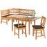 ECKBANKGRUPPE in Holz, Textil Braun, Buchefarben - Buchefarben/Braun, KONVENTIONELL, Holz/Textil (179/137cm) - Venda ECKBANKGRUPPE in Holz, Textil Braun, Buchefarben - Buchefarben/Braun, KONVENTIONELL, Holz/Textil (179/137cm) - Venda