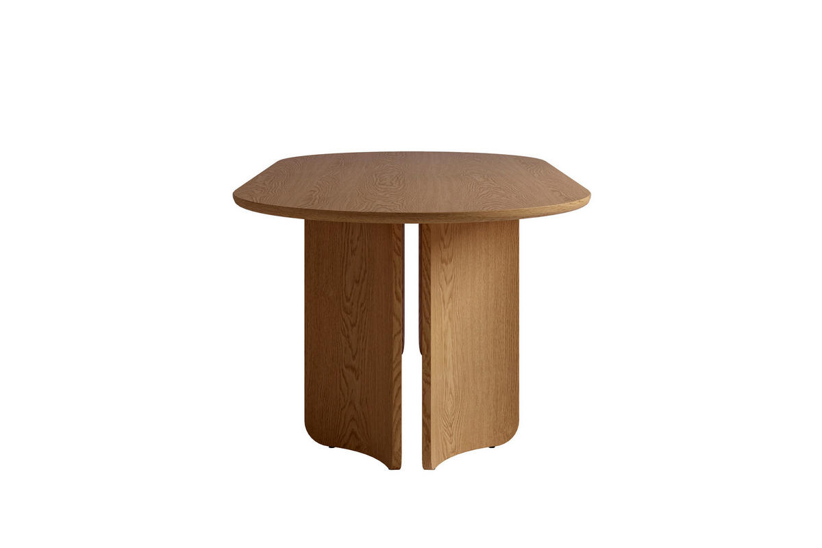 ESSTISCH 200/100/76 cm Echtholz, Nachbildung  Holzwerkstoff Eichefarben  - Eichefarben, MODERN, Holzwerkstoff (200/100/76cm) - Schöner Wohnen