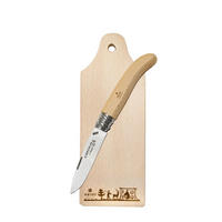 SCHNEIDEBRETT 8/3/20,00 cm  - Hellbraun, Basics, Holz/Metall (8/3/20,00cm) - Heidi Cheese Line