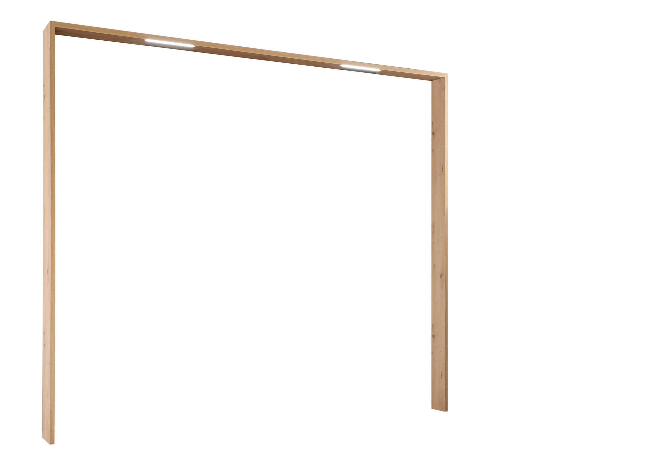 PASSEPARTOUTRAHMEN 250/215/23 cm   - Eiche Artisan, Konventionell, Holzwerkstoff (250/215/23cm) - Carryhome