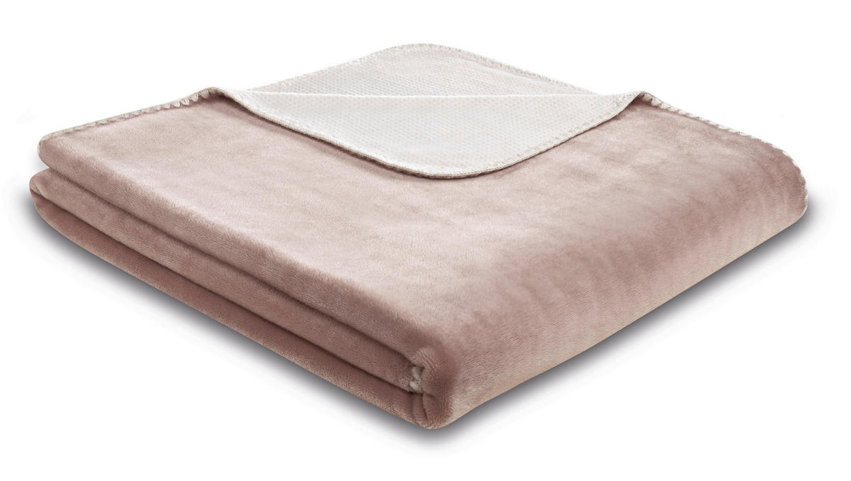 ODEJA  WOODROSE  150/200 cm       svetlo roza  - svetlo roza, Konvencionalno, umetna masa (150/200cm)