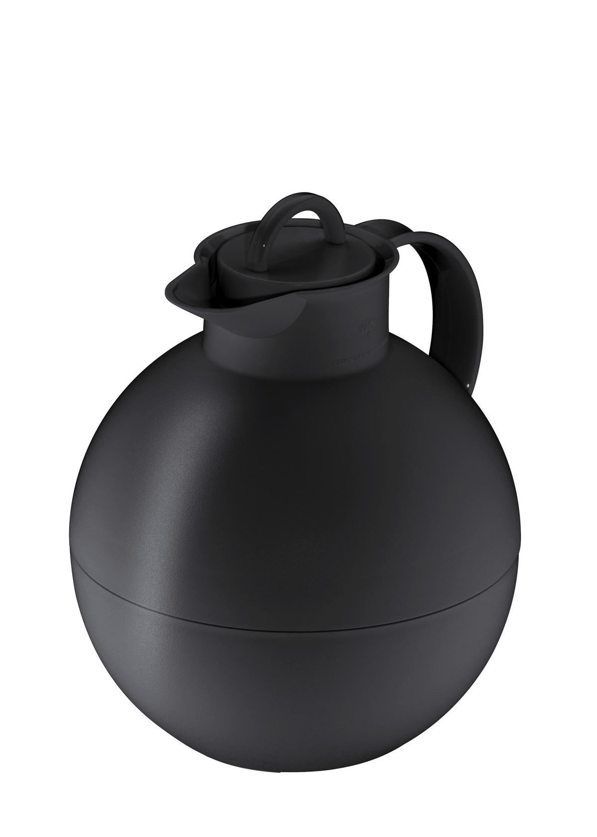 ISOLIERKANNE KUGEL 0,94 L  - Schwarz, KONVENTIONELL, Kunststoff (0,94l) - Alfi