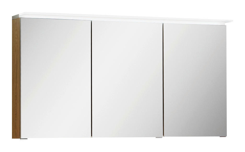 TÜKRÖS SZEKRÉNY 120/66/15 cm  - Modern, faalapú anyag/Üveg (120/66/15cm) - Dieter Knoll