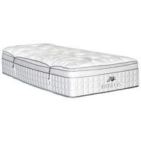 TASCHENFEDERKERNMATRATZE 90/200 cm, Höhe ca.: 40 cm, H3 = fest,  - Weiß/Grau, Basics, Textil (90/200cm) - Livetastic