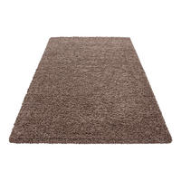 KOBEREC S VYSOKÝM VLASEM, 120/170 cm, světle hnědá - světle hnědá, Konvenční, textil (120/170cm) - Novel