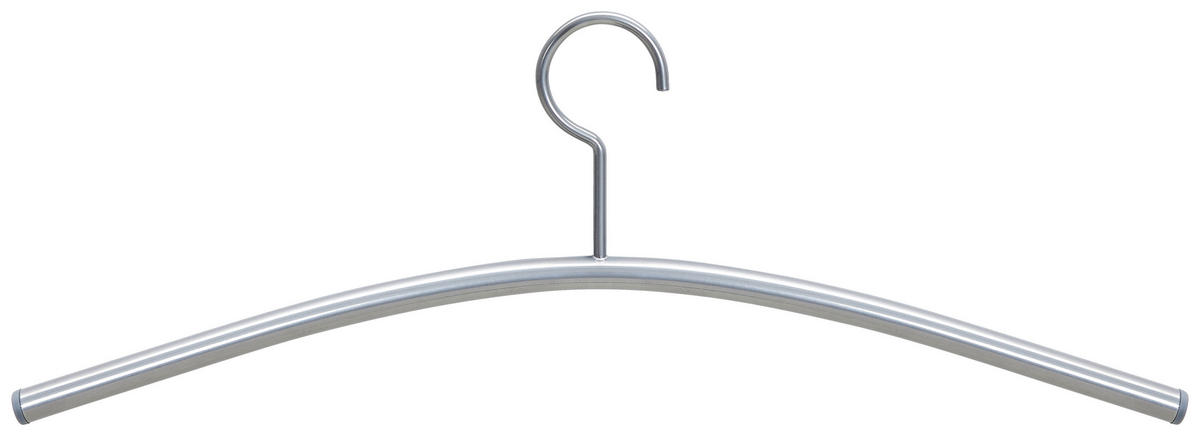 KLEIDERBÜGELSET 5-teilig Metall  - Alufarben, Basics, Metall (45/15/1cm) - Boxxx