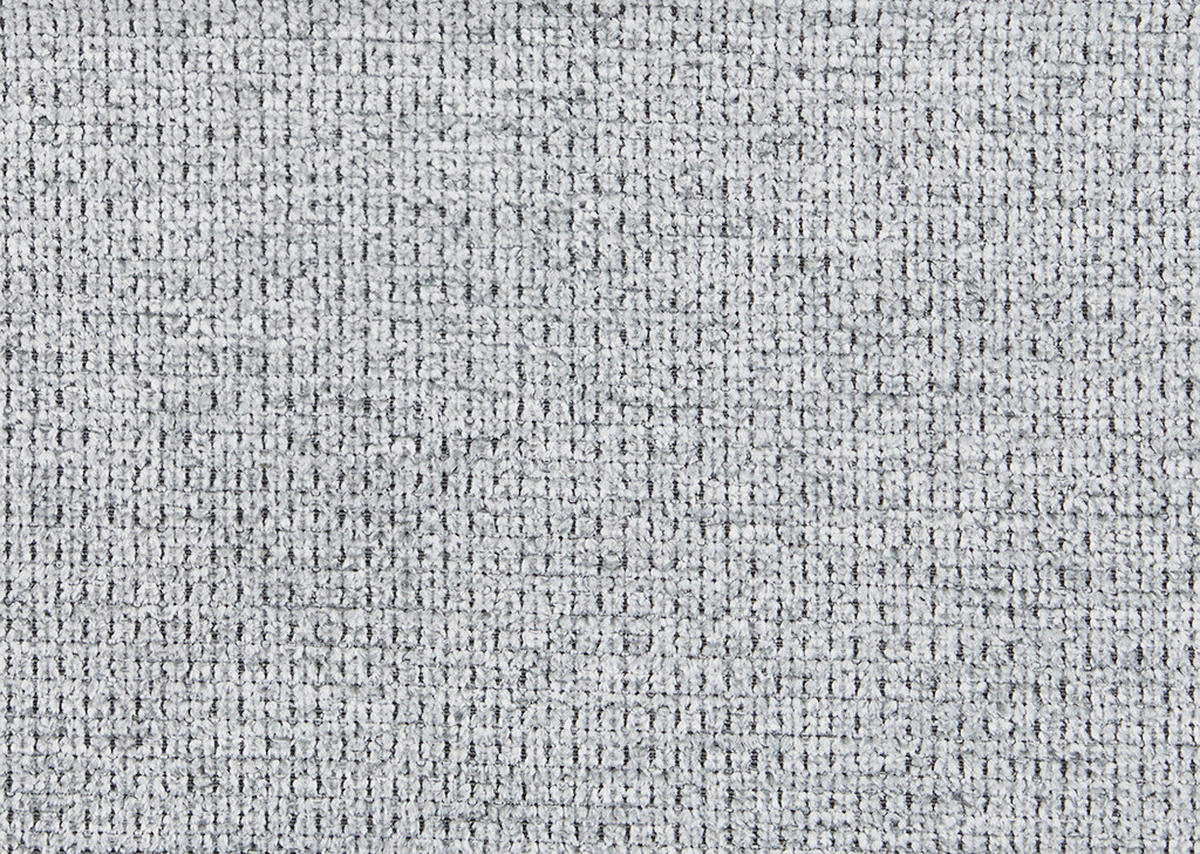 ECKSOFA in Flachgewebe Grau  - Schwarz/Grau, Design, Textil/Metall (190/285cm) - Johann Jakob