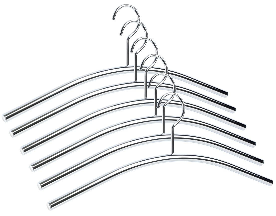 KLEIDERBÜGELSET 43 cm Metall  - Chromfarben, KONVENTIONELL, Metall (43cm)