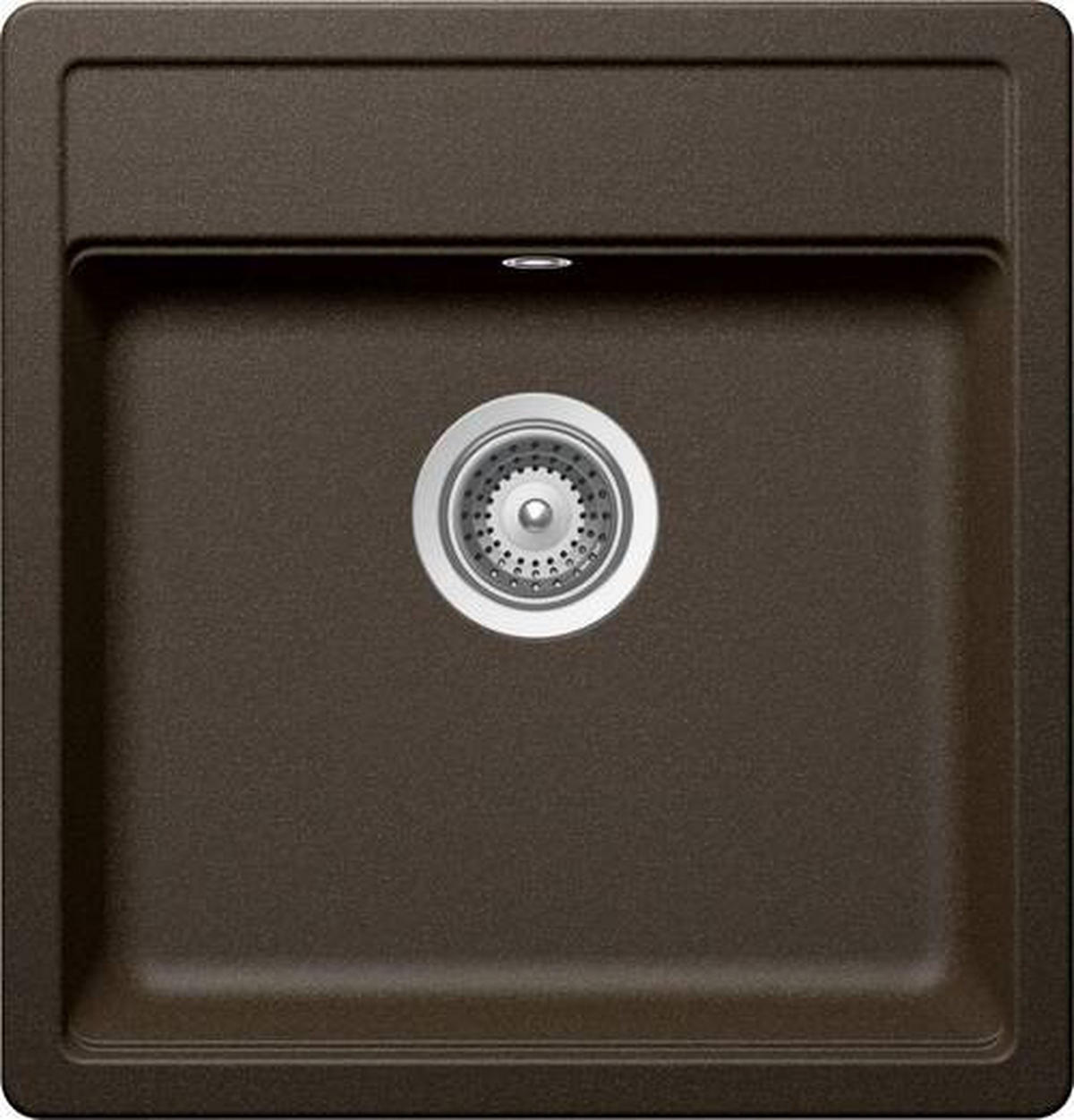 SPÜLE MONO N-100S-A / MONN100SABRO  - Bronzefarben, Basics, Stein (49/51cm) - Schock