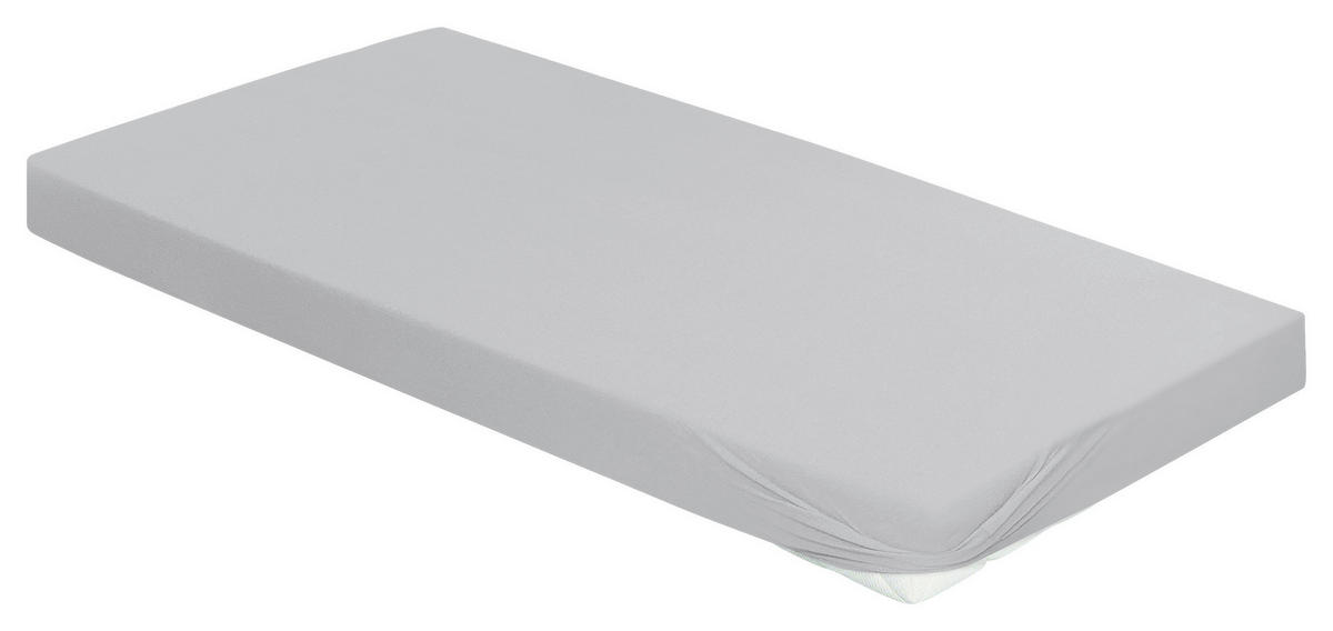 SPANNBETTTUCH Jersey  - Taupe, KONVENTIONELL, Textil (100/200cm) - Irisette