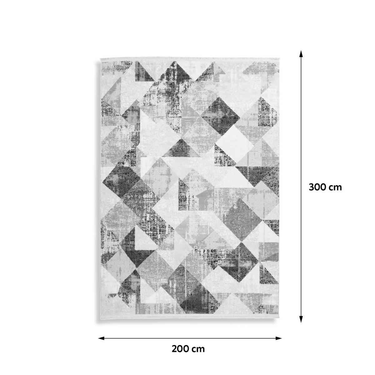 VINTAGE-TEPPICH 200/300 cm Akropolis Blau, Grau  - Blau/Grau, Design, Textil (200/300cm) - Kayoom