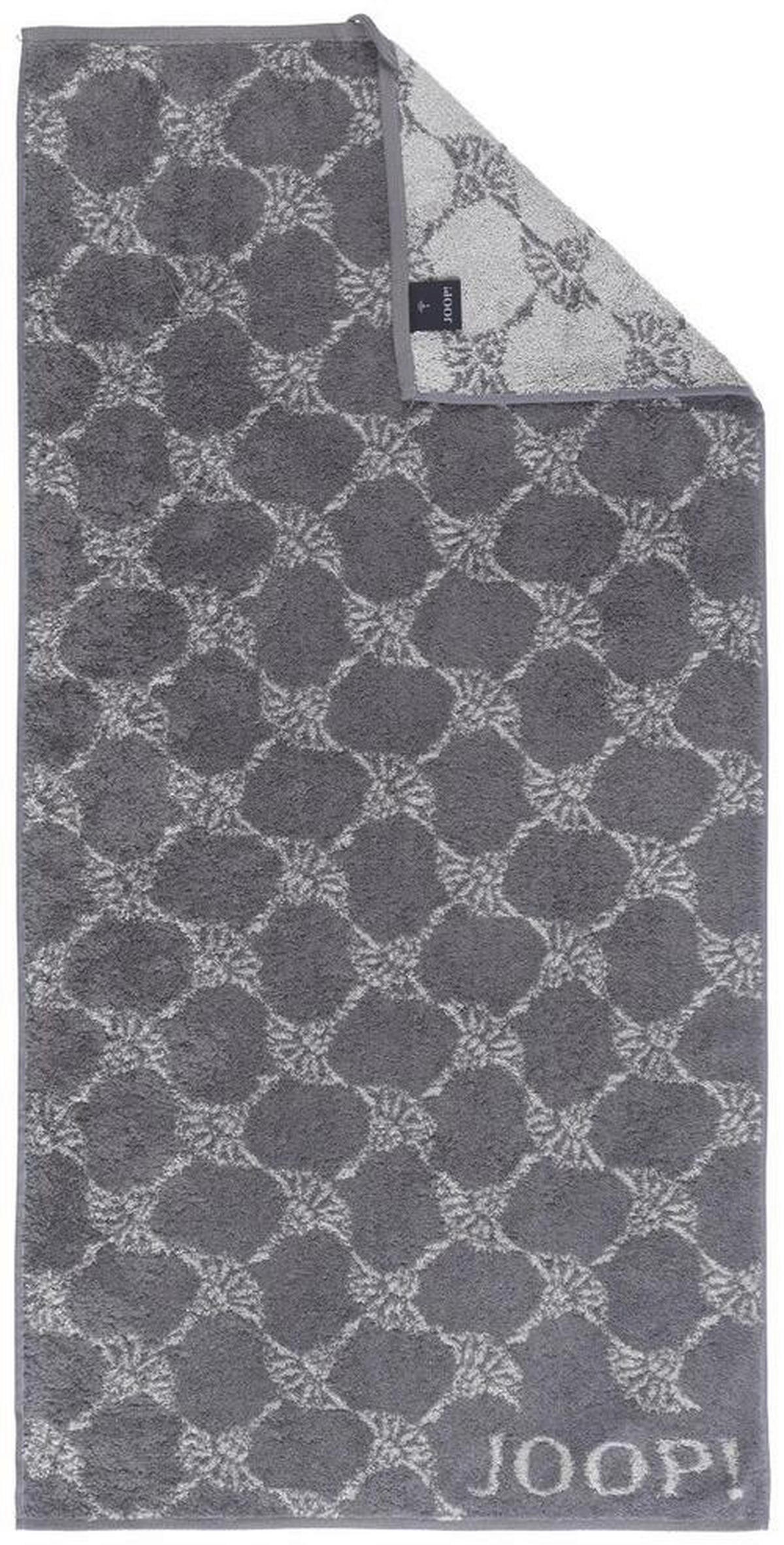 FROTTIERSET CORNFLOWER Anthrazit 5-teilig  - Anthrazit, Basics, Textil - Joop!
