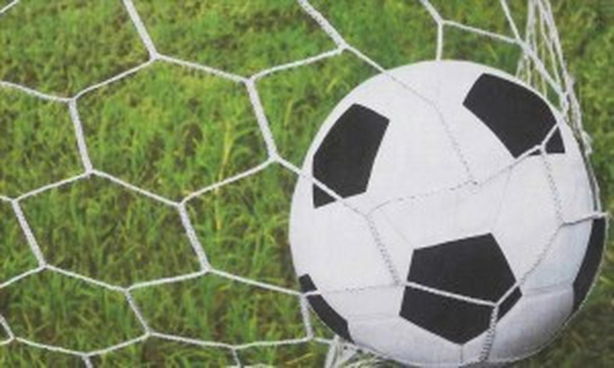 FUßMATTE 45/75 cm Soccerbal  - Multicolor, Trend, Kunststoff/Textil (45/75cm) - Esposa