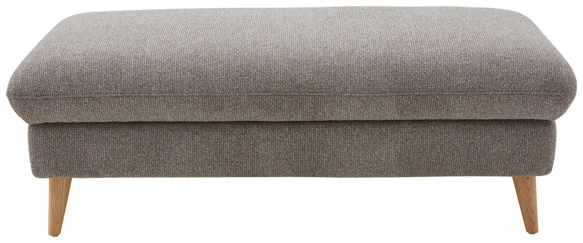 ÜLŐKE - tölgyfa/szürkésbézs, Konventionell, textil/fa (132/46/67cm) - Dieter Knoll