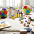 SPIELBALL - Multicolor, Basics, Kunststoff/Textil (23cm) - My Baby Lou SPIELBALL - Multicolor, Basics, Kunststoff/Textil (23cm) - My Baby Lou