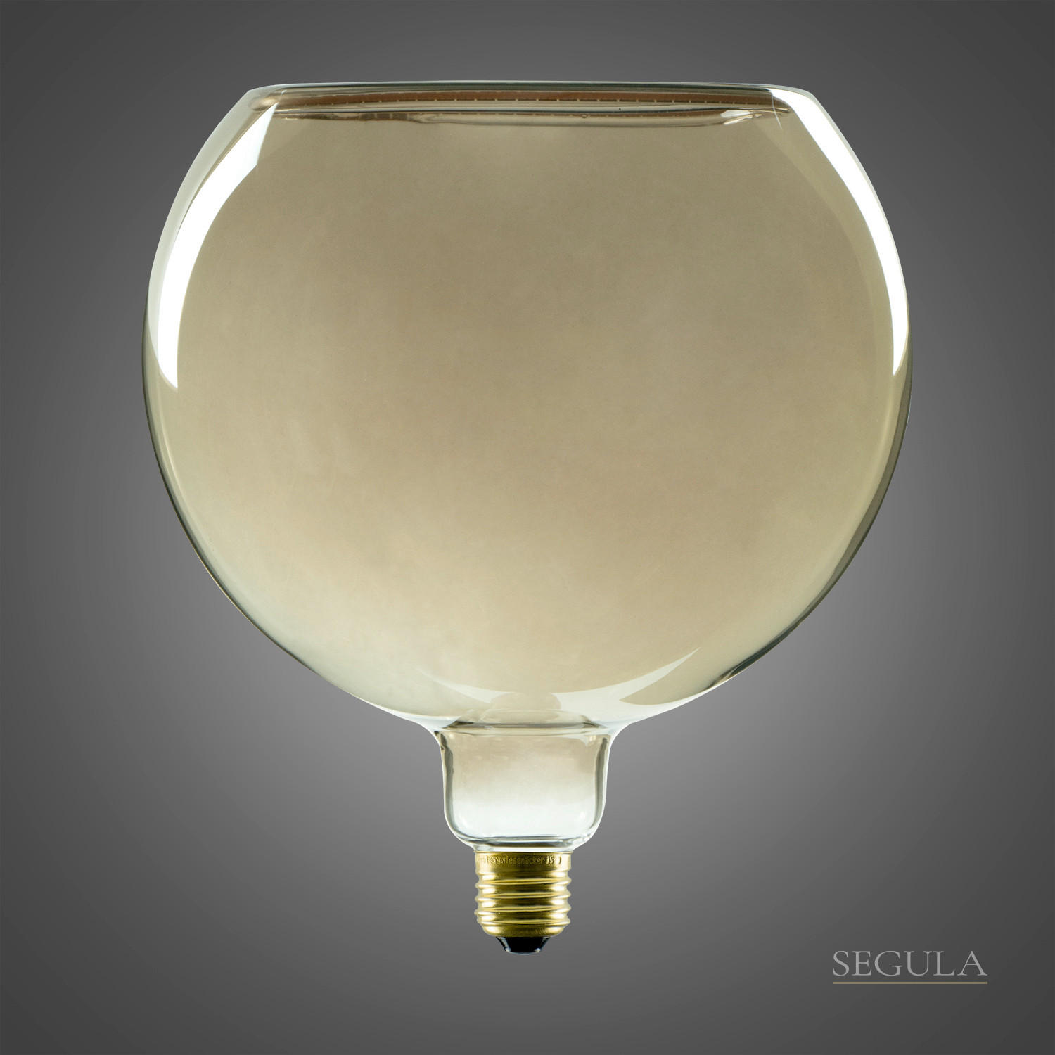 LED-FILAMENT-LEUCHTMITTEL E27 6 W 300 lm  - Grau, Basics, Glas (20/23cm)