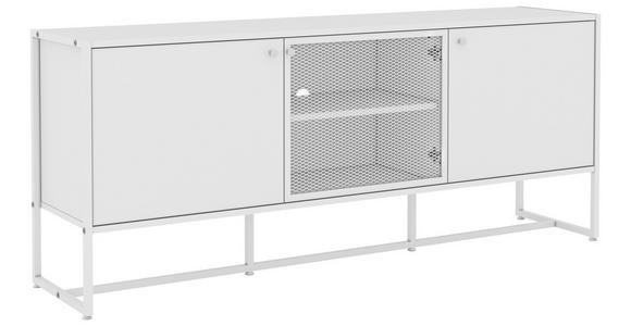 SIDEBOARD 180/75/41 cm  in Weiß  - Weiß, MODERN, Holzwerkstoff/Metall (180/75/41cm) - Novel