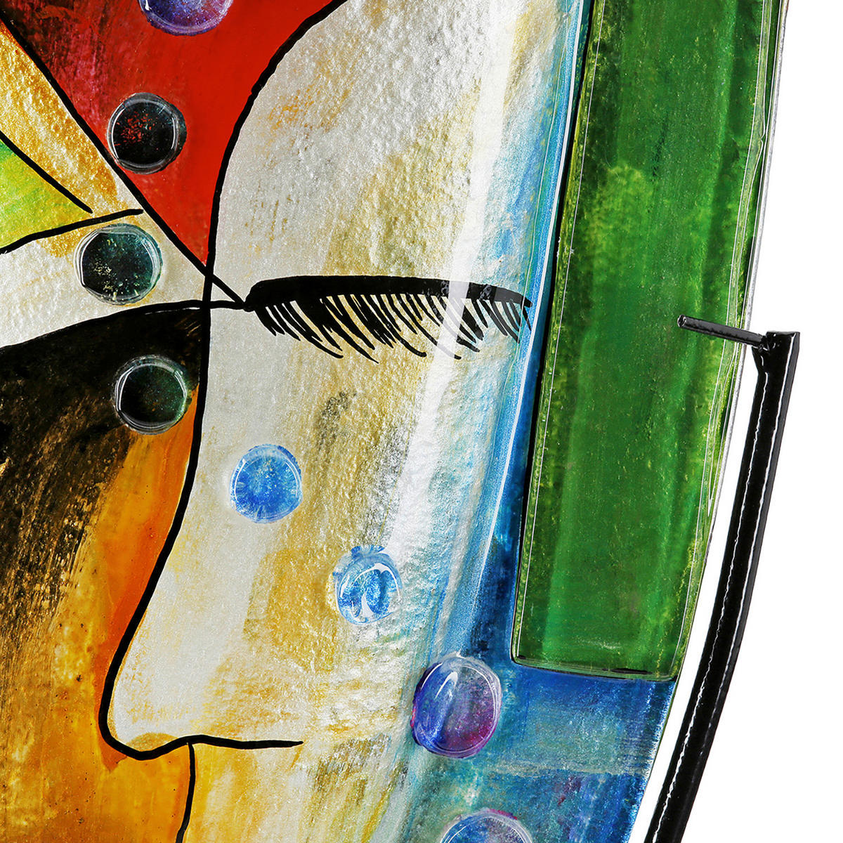 BODENVASE Veronique  - Multicolor, LIFESTYLE, Glas/Metall (29/49/10cm)