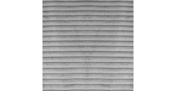 BARHOCKER Cord Schwarz, Hellgrau Eisen Stoffauswahl, inklusive Armlehnen  - Hellgrau/Schwarz, Design, Textil/Metall (56/110/58cm) - Hom`in