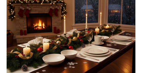 KOMBISERVICE NELE 24-teilig  - Weiß, KONVENTIONELL, Keramik - Landscape