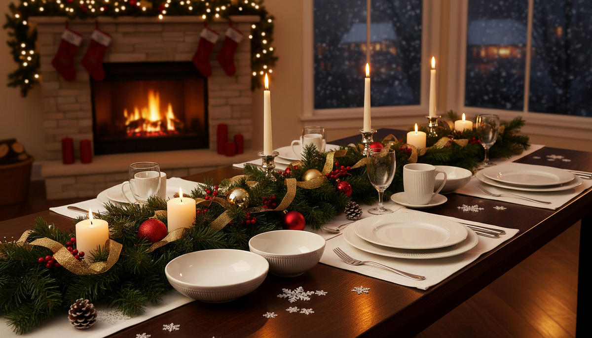 KOMBI SERVIS    24-dijelni   NELE  - bijela, Konvencionalno, keramika - Landscape