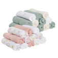 WASCHTUCH  - Creme/Weiß, Basics, Textil (22/22cm) - My Baby Lou
