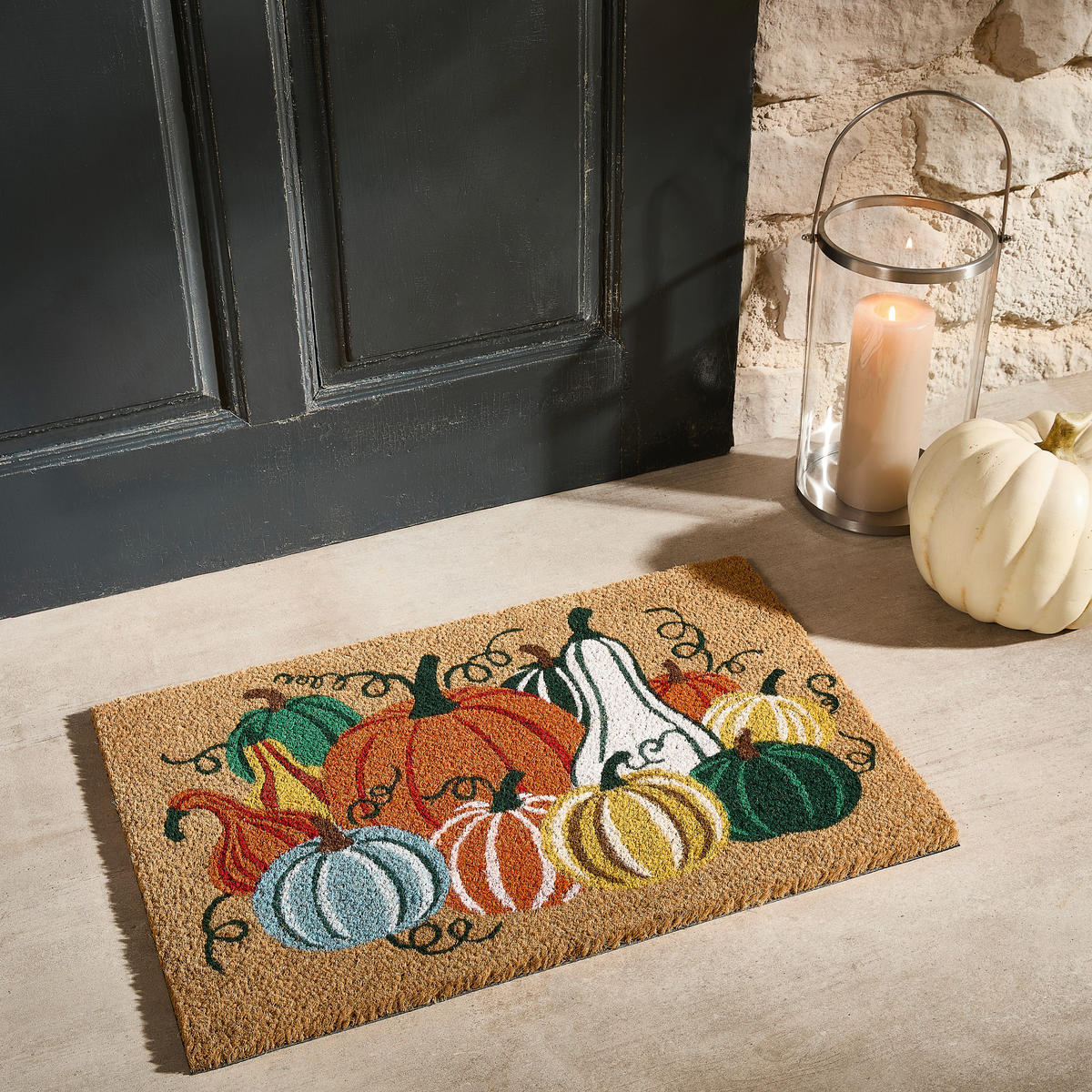 DVEŘNÍ ROHOŽKA, 40/60 cm - vícebarevná, Konvenční, plast/přírodní materiály (40/60cm) - Esposa