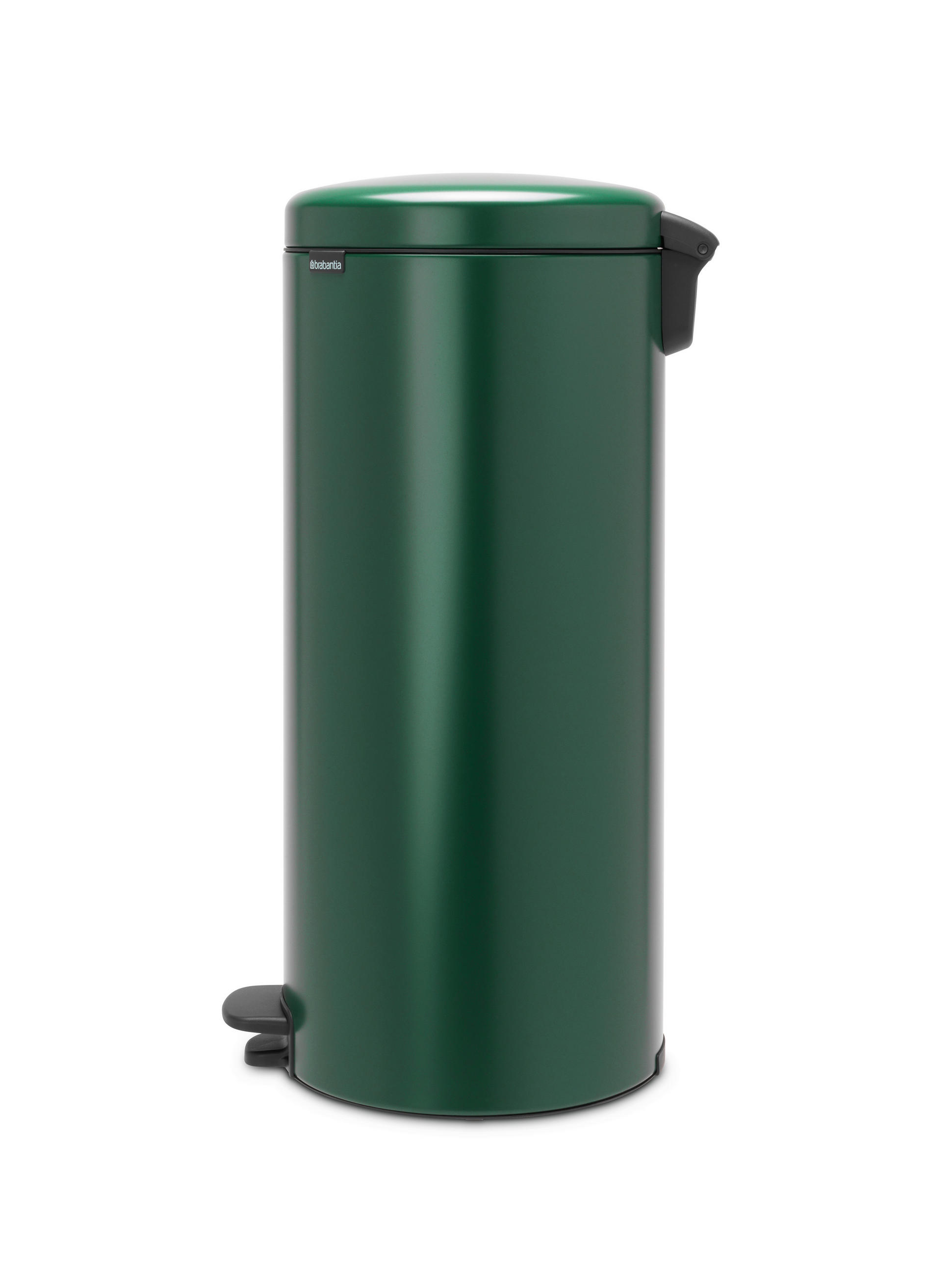 PEDÁLOS SZEMETES  - fekete/zöld, Basics, műanyag/fém (30l) - Brabantia
