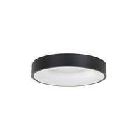LED-DECKENLEUCHTE Ringlede 30/9 cm   - Schwarz, Basics, Kunststoff/Metall (30/9cm)