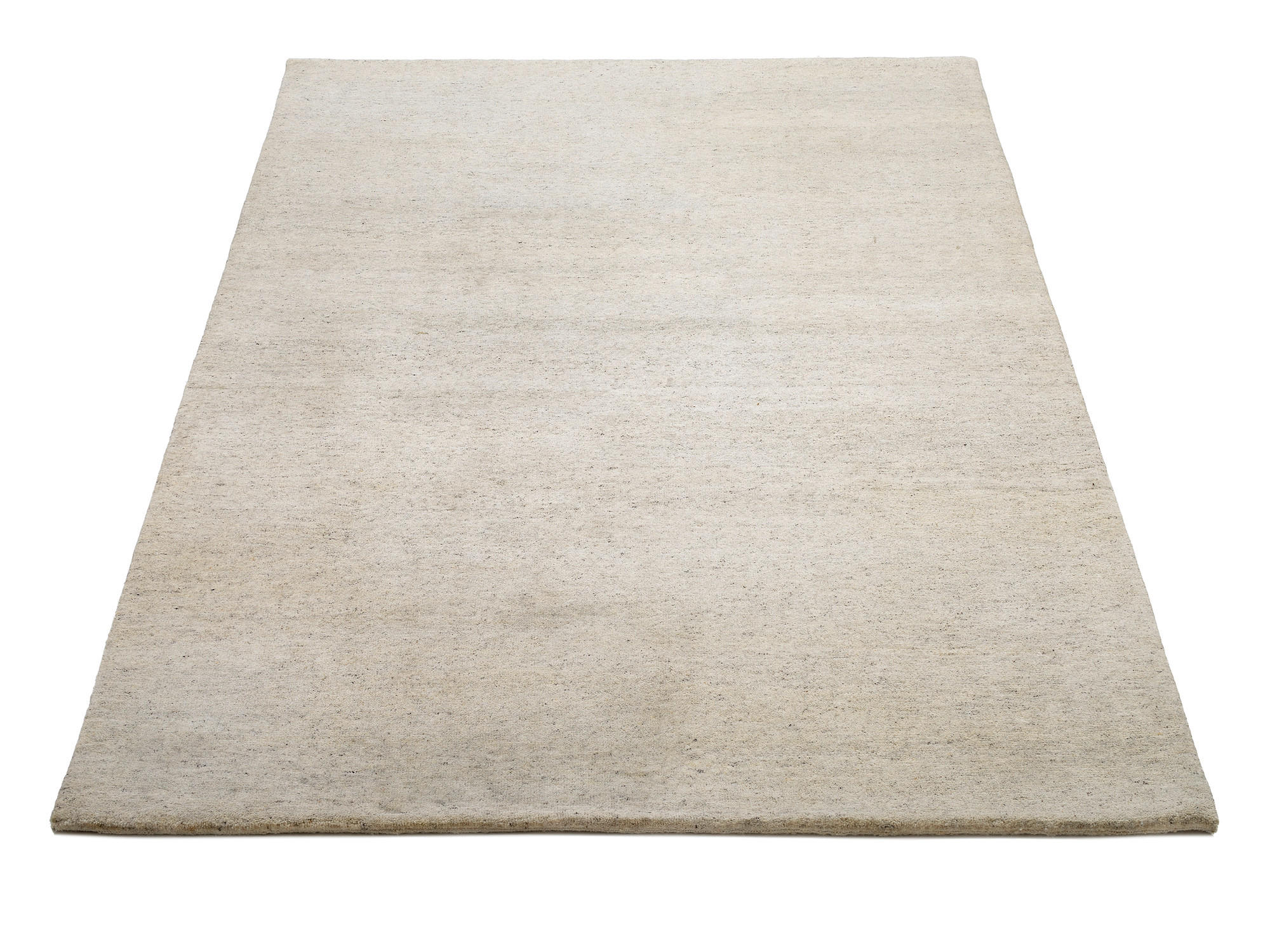 WOLLTEPPICH 200/200 cm Silverström Grau  - Grau, Basics, Textil (200/200cm)