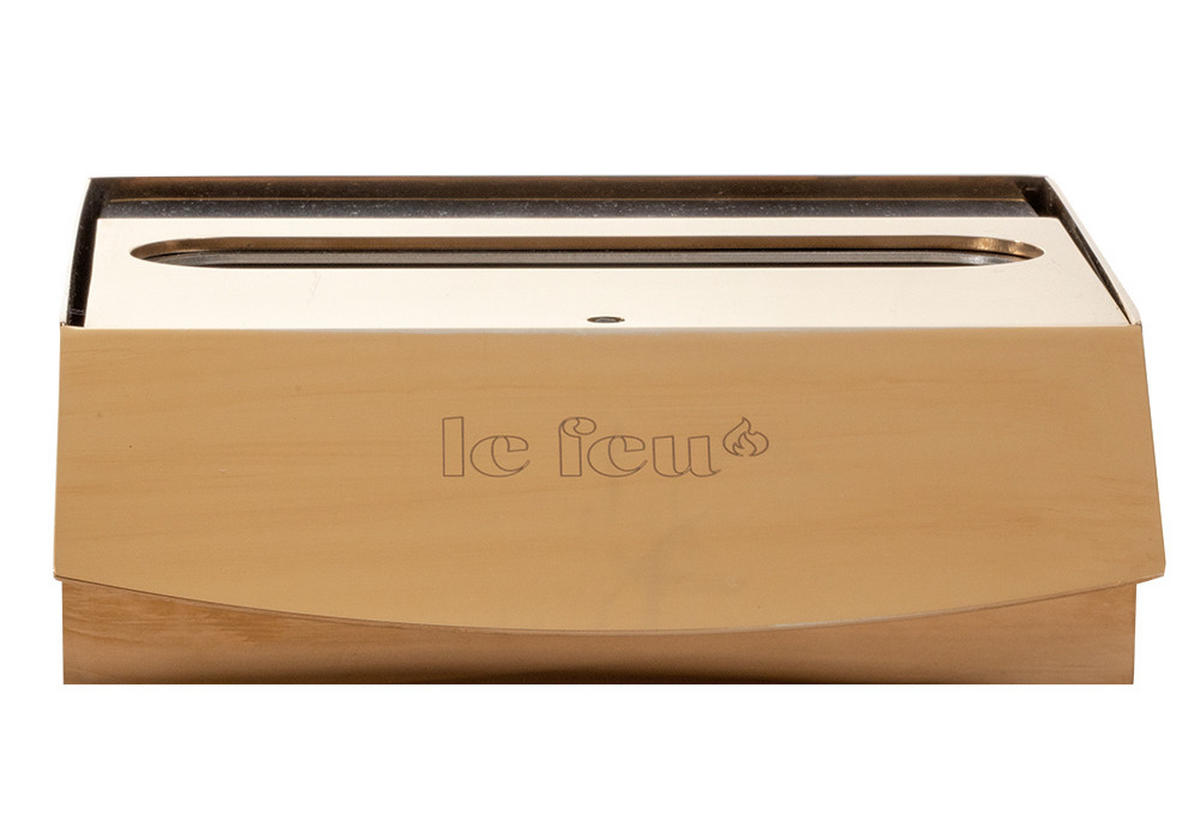 LE FEU DOME KAMIN NA ETANOL - mokka, Basics, metal (59/68/106cm)